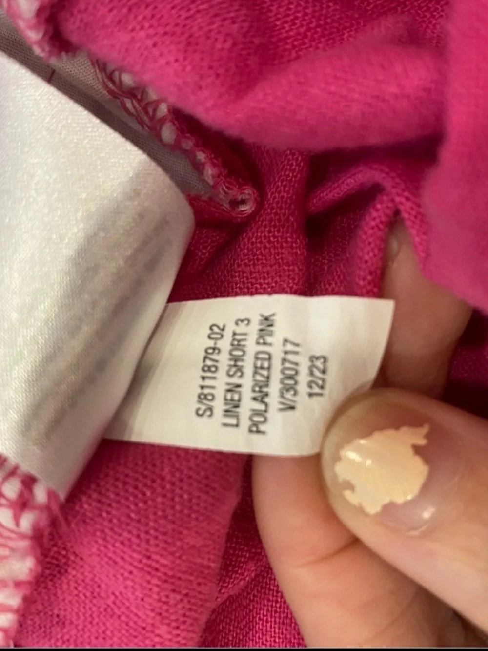 Old Navy Pink Linen Shorts